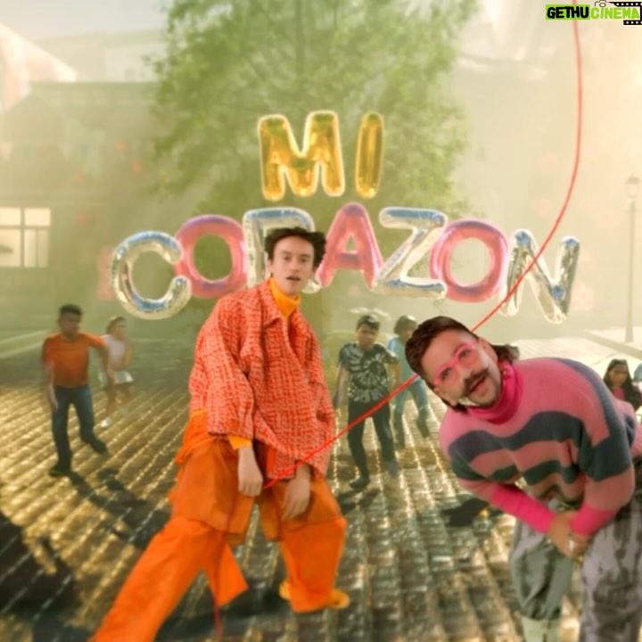 Jacob Collier Instagram - Mi Corazón ft. @camilo is out now!!!! Unhinged lemurs, breakdancing grandmas and screaming giraffes abound. Music video directed by the immense @btproulx 🎈