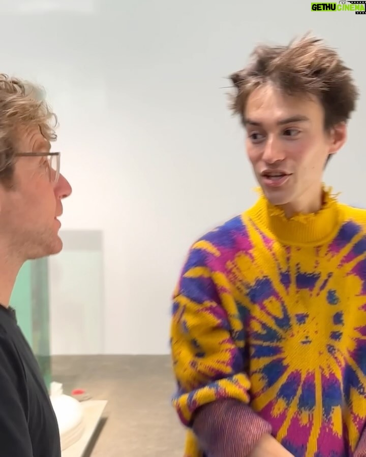 Jacob Collier Instagram - The artwork for Djesse Vol. 4 is in fact a real-life glass sculpture!! It was crafted by my brilliant maverick friend @dustinyellin - one of the most breathtaking artists currently roaming Earth. It’s built from 30 sheets of glass, glued together, and between each are placed over 3000 tiny cut-up paper people, creatures, instruments, shapes, life forms, friends, foes, relics of Djesse - in a mass smatterdom of flavour. Having been an avid drinker of Dustin’s worlds since the dawn of Djesse, this is LITERALLY a dream come true. I urge you to feast on the plentiful spoils of his universe that exist in the world and across the interwebs. And if you want to have a look around - a fully explorable virtual model of this sculpture exists over at jacobcollier.com! Easter eggs abound. Enough for everybody. Help yourself. Djesse Vol. 4 is out on February 29th - 3 weeks today - and I have never been more excited in my life. More soon.