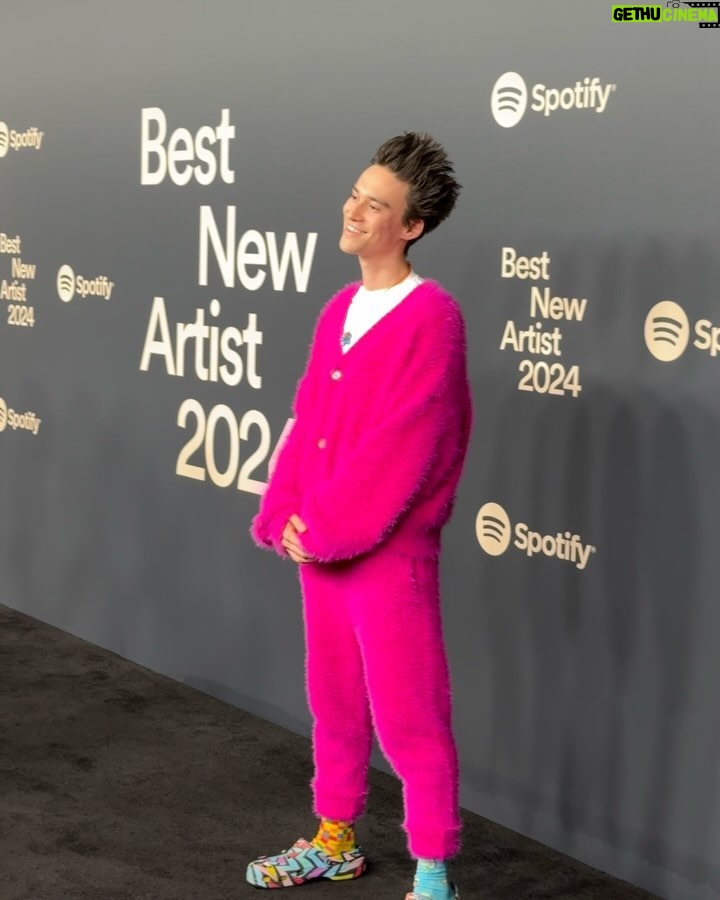 Jacob Collier Instagram - Pink for @spotify 🦩🦩🦩