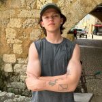 Jacob Sartorius Instagram - a long and hard hunt on the search for a new hat Monpazier, France