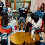 Jacob Sartorius Instagram - London ep listening party 🎈was amazing getting to spend time with you & play you this project before it’s out.. “Sleep when i’m dead” august 3rd! London, United Kingdom