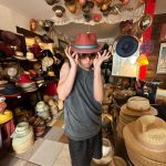 Jacob Sartorius Instagram - a long and hard hunt on the search for a new hat Monpazier, France