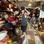Jacob Sartorius Instagram - a long and hard hunt on the search for a new hat Monpazier, France