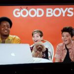 Jacob Tremblay Instagram - #GoodBoysMovie press junket with @KeithLWilliams @bradynoon & #ReyTremblay 🐶 #CameraHog
