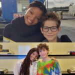 Jacob Tremblay Instagram - Behind the scenes of #TheLittleMermaid then versus now. Now in theaters! 🐠🩵