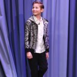 Jacob Tremblay Instagram - 🤯 Tune in tonight!!! #TheTonightShow @FallonTonight (📷: @AndrewLipovsky /@NBC)