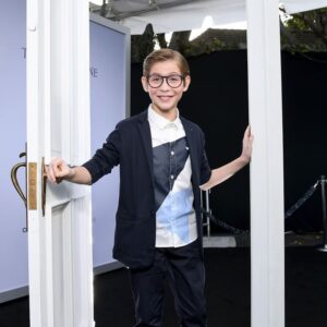 Jacob Tremblay Instagram - #AboutLastNight #TheTwilightZone Premiere 🚪🌀 My favorite part was watching my little sister steal the spotlight! Check us out in "The WunderKind" coming soon! (Thanks @KCFee for helping her shine!) #EricaTremblay