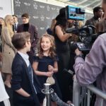 Jacob Tremblay Instagram - #AboutLastNight #TheTwilightZone Premiere 🚪🌀 My favorite part was watching my little sister steal the spotlight! Check us out in "The WunderKind" coming soon! (Thanks @KCFee for helping her shine!) #EricaTremblay