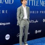 Jacob Tremblay Instagram - Thanks to some of my favorite people Styling x @starburleigh Hair & Makeup × @kcfee ✂️ x G-Tio @renatolcandia2 I love you so much! 💙🩵 #TheLittleMermaid Under the Sea
