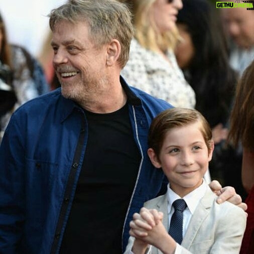 Jacob Tremblay Instagram - #Yes! This was absolutely everything I always knew I needed!!! #Geekedout! #Bigtime! #Dontevencare! Thank you @HamillHimself for blowing my mind & spending time with me! #Woah! Just met #LukeSkywalker!!! #TheBookofHenry #lafilmfestival @appaman