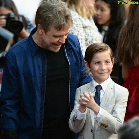 Jacob Tremblay Instagram - #Yes! This was absolutely everything I always knew I needed!!! #Geekedout! #Bigtime! #Dontevencare! Thank you @HamillHimself for blowing my mind & spending time with me! #Woah! Just met #LukeSkywalker!!! #TheBookofHenry #lafilmfestival @appaman