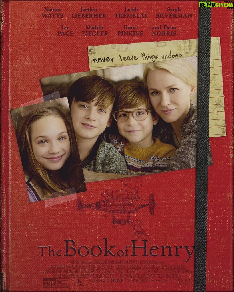 Jacob Tremblay Instagram - #TheBookofHenry coming June 16th!