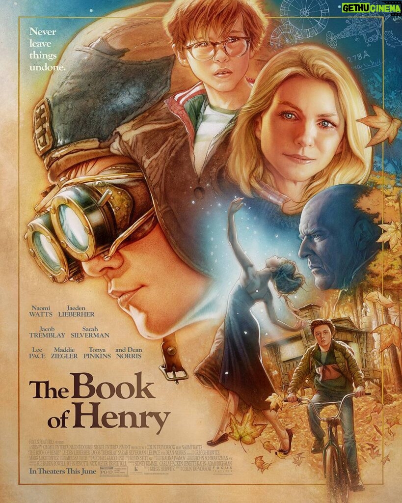 Jacob Tremblay Instagram - #Finally!! Trailer for @TheBookofHenry drops tomorrow!! #ComingSoon!! #CanNotWait!! @NaomiWatts @JaedenWesley @MaddieZiegler #TheBookofHenry