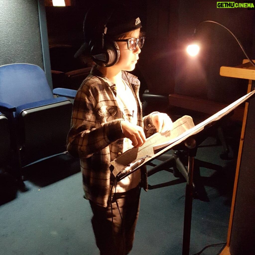 Jacob Tremblay Instagram - ADR for #thebookofhenry #soexciting!!! @jaedenwesley @maddieziegler @naomiwatts
