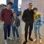 Jacob Tremblay Instagram - Behind the scenes of #TheLittleMermaid then versus now. Now in theaters! 🐠🩵