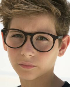 Jacob Tremblay Instagram - My corneal astigmatism never looked so good. 🤓* * * *(📷: @rodland.jpg)