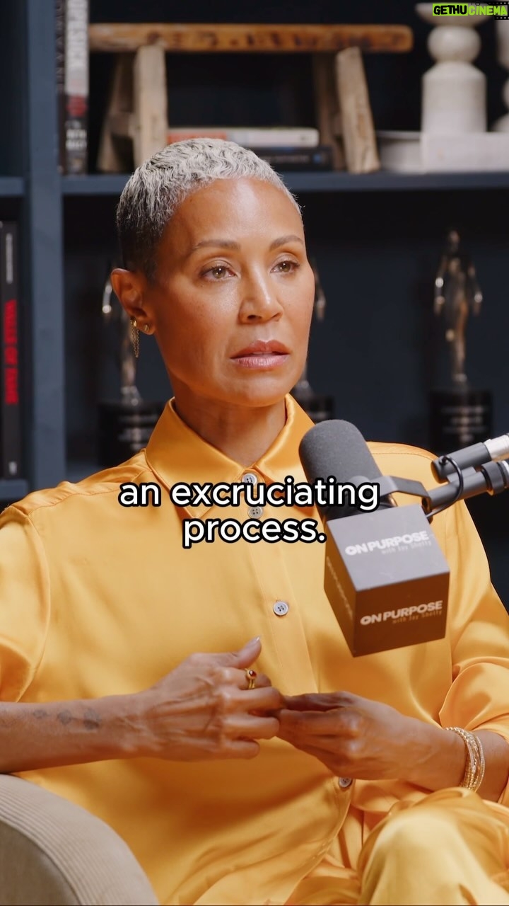 Jada Pinkett Smith Instagram - Join @jayshetty and I on his podcast On Purpose streaming now ✨