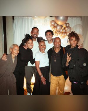 Jada Pinkett Smith Instagram - Gammy turned 70 years young yesterday!!! Gam Bam you look 30! We are going to celebrate all year! I love you!!! Happy Birthday again!😘♥️ @gammynorris 
📸- @jas