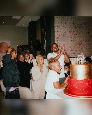 Jada Pinkett Smith Instagram - Gammy turned 70 years young yesterday!!! Gam Bam you look 30! We are going to celebrate all year! I love you!!! Happy Birthday again!😘♥️ @gammynorris 
📸- @jas