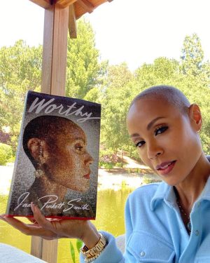Jada Pinkett Smith Instagram - On October 17th, I invite you into a journey that, understandably, many think they already know. The fact that I have, in the last four years contributed to the creation and perpetuation of falsehoods about myself, in which other untrue narratives were birthed, has surely aided in the misunderstandings that surround me. This fall, with deep humility and respect, I will take back my narrative. My memoir starts at the beginning, offering an unvarnished and revealing account from my challenging upbringing in Baltimore into a controversial life in Hollywood. It’s a harrowing ride of reclaiming my self-worth while unraveling unspoken truths.

My adventures of my youth, meaningful friendships, marriage, motherhood, self-betrayal and self reclamation are mere reflections of the adventures so many of us have taken in search of happiness. My hope is that through the exploration of my own tumultuous situations to the rediscovery of deep love, that we are all reminded that no matter where we may be on our journey, we are all…Worthy. Reserve your copy now, link in bio. #ourworthyjourney
