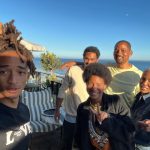 Jada Pinkett Smith Instagram - A heart filling Saturday night with the fam✨AND … I got to celebrate the fact that I finished recording my audiobook of Worthy that afternoon with the fam as well. Joy is all too real♥️🪽 #familylove #IamYouareWeareWorthy