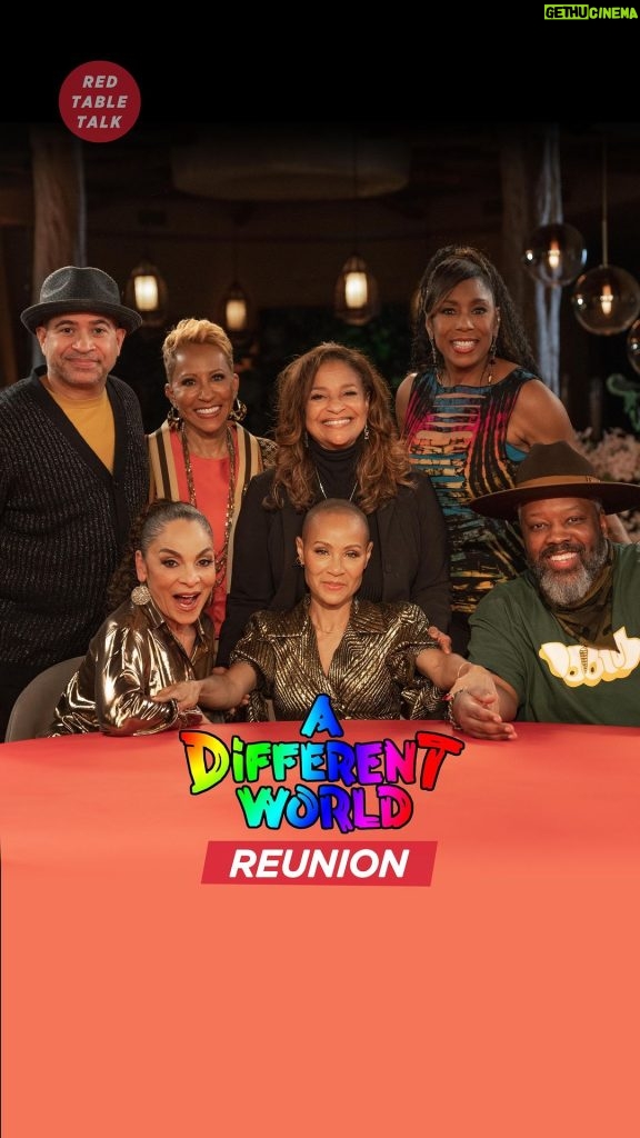 Jada Pinkett Smith Instagram - 𝗟𝗜𝗩𝗘 𝗡𝗢𝗪/🔗𝗟𝗜𝗡𝗞 𝗜𝗡 𝗕𝗜𝗢: A RED TABLE TALK EVENT! After 35 years, the superstar cast of the groundbreaking series “A Different World” is reuniting for the first time at the Red Table, revealing exclusive behind-the-scenes stories, hilarious and heartfelt memories and reliving their favorite episodes. It’s the special reunion millions have been waiting for✨