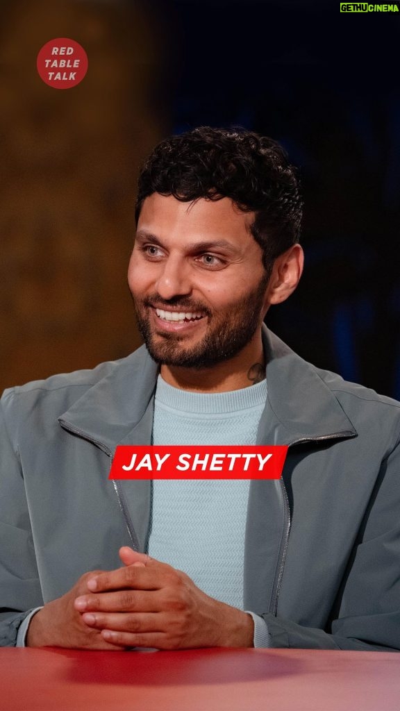Jada Pinkett Smith Instagram - Our family friend @jayshetty is at the Red Table dropping gems of wisdom all over it!!! Check out Jay above as he explains how studies show that breaks up are equivalent to detoxing from cocaine😳 You don’t want to miss this episode! STREAMING NOW! LINK IN BIO ALSO— Make sure to order Jay’s new book 8 RULES OF LOVE. IT’S A MUST READ!