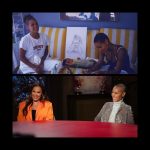 Jada Pinkett Smith Instagram - Ree! Do you remember this day 23 years ago when we joined forces to meet Ernie Barnes to see a sketch of the painting we wanted to commission of Will with Trey and Jaden for Will’s bday?!? Look at baby Jaden sleeping between us😆 We share so many memories. Thank you for them all. The sweet ones as well as the challenging ones. Our sisterhood has nourished my world. Happy Birthday @shereezampino 🎉🎂🎉