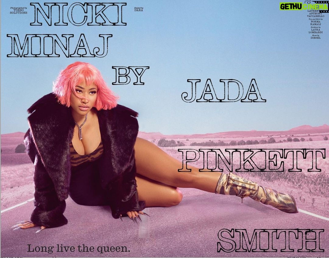 Jada Pinkett Smith Instagram - A few months ago me and the one and only @nickiminaj got a chance to talk motherhood, staying true and just … life. Check out @interviewmag for our convo. 💗@nickiminaj 💗