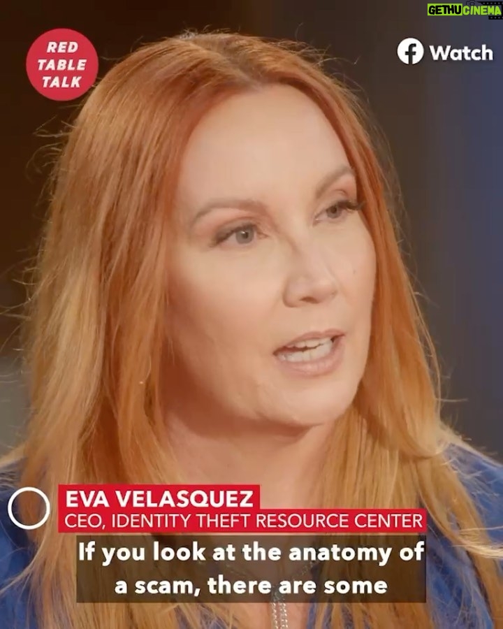 Jada Pinkett Smith Instagram - Eva Velasquez, CEO of Identity Theft Resource Center (@IDtheftCenter) breaks down the anatomy of scams👆🏾 It’s fascinating. STREAMING NOW. LINK IN BIO✨