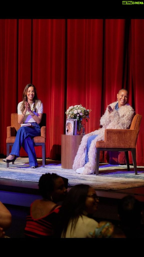 Jada Pinkett Smith Instagram - Thank you @biancagates @jccsf & our incredible partners @marcus.books @burkeandblack for helping to close out our 2023 Worthy tour with so much laughter & love! 🙏🏽 Stay tuned for more in 2024 ❣✨