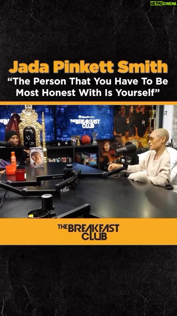 Jada Pinkett Smith Instagram - Thank you to @cthagod and @djenvy for the real talk, a great time, and for being one of my favorite interviews. ✨STREAMING NOW✨