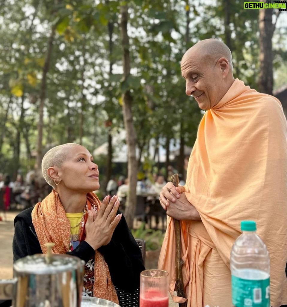 Jada Pinkett Smith Instagram - Missing India and all the beautiful souls there.🌟@radhanathswami🌟