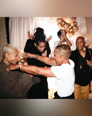 Jada Pinkett Smith Instagram - Gammy turned 70 years young yesterday!!! Gam Bam you look 30! We are going to celebrate all year! I love you!!! Happy Birthday again!😘♥️ @gammynorris 
📸- @jas