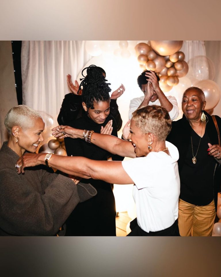 Jada Pinkett Smith Instagram - Gammy turned 70 years young yesterday!!! Gam Bam you look 30! We are going to celebrate all year! I love you!!! Happy Birthday again!😘♥️ @gammynorris 📸- @jas Baltimore, Maryland