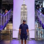 Jadakiss Instagram - celebrating hip-hops 50th anniversary with @universalmusicgroup @defjam nyc - look up to the sky tonight and watch us turn the empire state building GOLD