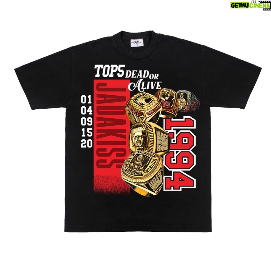 Jadakiss Instagram - T5DOA Collection Part 1 Today At 4PM Eastern (Online Only) @jadakiss x @styledbytmarknyc