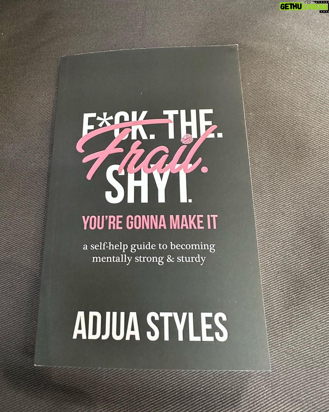 Jadakiss Instagram - Make sure to go out and get F*CK THE FRAIL SHYT. Youโre gonna make it . A self- help guide to becoming mentally strong & sturdy . Written by @adjuastyles available on Amazon and Barnes and noble .. Letโs make this a best seller ๐๐พ๐๐พ๐ฅ๐ฅ๐ฏ๐ซถ๐พ