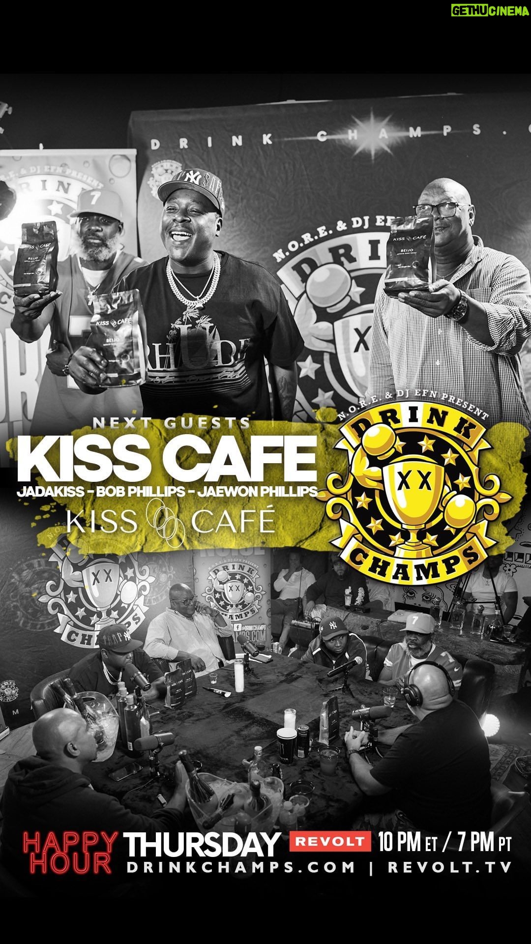 Jadakiss Instagram - π€£ We talk #FamilyTies with the #LOX & @KissCafeCoffee on this NEW @DrinkChamps episode THURSDAY @RevoltTV πΎπ @TheRealNoreaga @WhosCrazy #DrinkChamps
