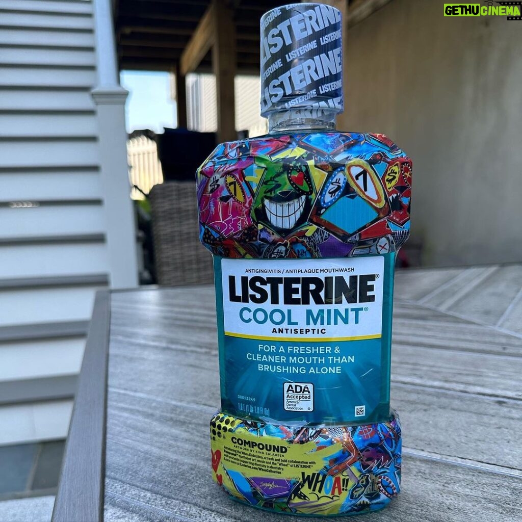 Jadakiss Instagram - Do what makes you happy today as we celebrate @thecompound_ and my brother @iam_setfree for their collaboration with @listerine! From baking soda, peroxide to art collaborations with Listerine!