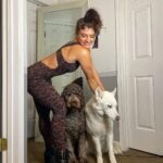 Jade Chynoweth Instagram - Just a leopard and her dogs 🐆