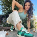 Jade Chynoweth Instagram - Exciting Jade X Fuego giveaway posting tomorrow at 12pm pst/ 3pm est! A little dance challenge for a chance to be reposted and win a pair of the Jade Stone 1s 💚 I love all of you so much and am just so grateful to have this crazy support from everyone who follows me. I’m am so lucky to have people appreciate my art and I’m even happier I got turn my passion into something bigger! A shoe designed by @jagerbombsart and myself, made from recycled plastic, and made for not only dancers but everyone. Head over to @fuego.dance to browse my shoes and more💚