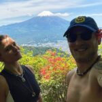 Jade Chynoweth Instagram - Fuji 🗻 Hiked about 6 miles just to get this magical view…sore but worth it🙏🏼 @jagerchynoweth2 hiking partner for life . Fuji Mountain, Japan