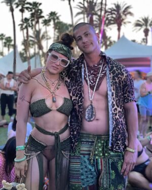 Jade Chynoweth Instagram - Green for Earth Day🌿
Coachella Day 2 With My Boo

Highlight of the Day:
Rosalia
