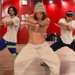 Jade Chynoweth Instagram - Wiggle Crew Reunion?🔥 Getting low with my homies in my Jade Stone 1’s🌿💪🏼 @alexander.chung Choreo @sza “Low” @seanlew @alexander.chung @jadebug98 hitting them steps👟 @ryanparma with the cameraography @mdcdance What an amazing first class back in LA last month dancing with my two favorites🥺🙏🏼 Sporting the Jade x Fuego sneakers @fuego.dance Link in bio to purchase Full class video on @alexander.chung ‘s YouTube