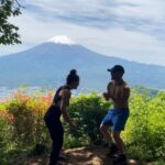 Jade Chynoweth Instagram - Fuji 🗻 Hiked about 6 miles just to get this magical view…sore but worth it🙏🏼 @jagerchynoweth2 hiking partner for life . Fuji Mountain, Japan