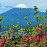 Jade Chynoweth Instagram - Fuji 🗻 Hiked about 6 miles just to get this magical view…sore but worth it🙏🏼 @jagerchynoweth2 hiking partner for life . Fuji Mountain, Japan