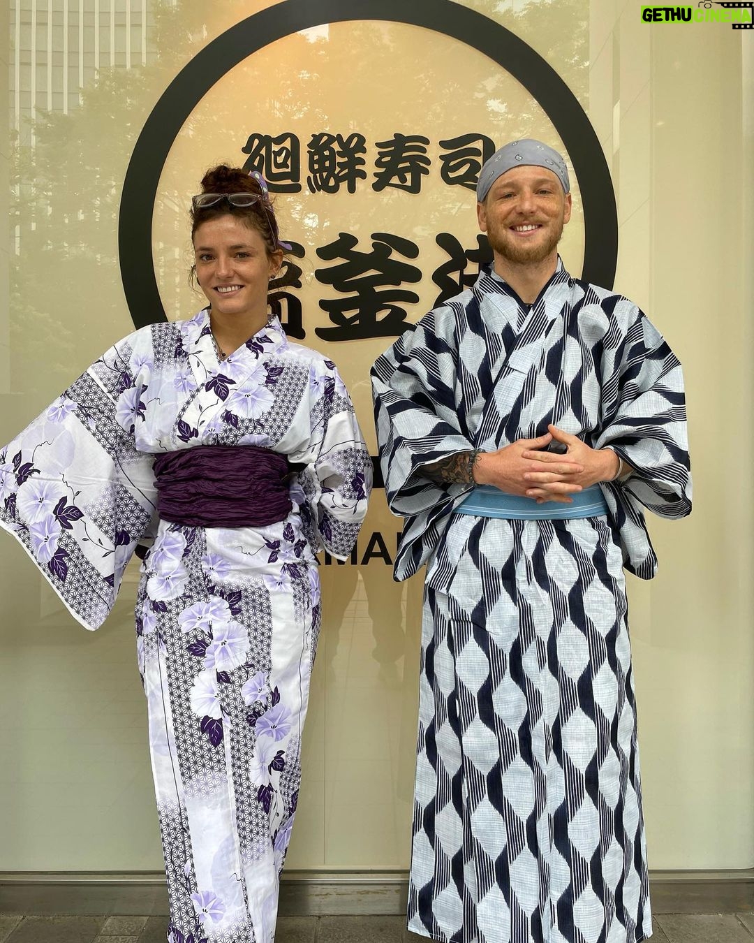 Jade Chynoweth Instagram - Japan Week 1~ Tokyo and Sendai First time traveling the world with my best friend @jagerchynoweth2 It’s been surreal to live out our anime dreams ✨👘🇯🇵 Next stop Fujikawaguchiko 🗻 Let the hiking begin💪🏼 Tokyo, Japan