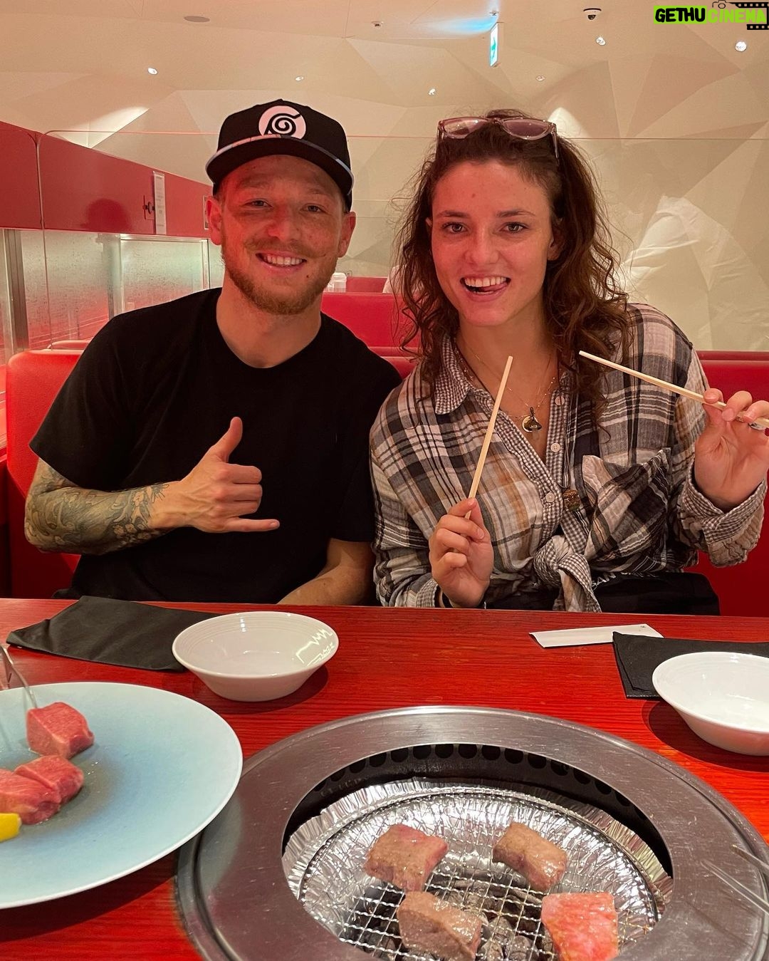 Jade Chynoweth Instagram - Japan Week 1~ Tokyo and Sendai First time traveling the world with my best friend @jagerchynoweth2 It’s been surreal to live out our anime dreams ✨👘🇯🇵 Next stop Fujikawaguchiko 🗻 Let the hiking begin💪🏼 Tokyo, Japan