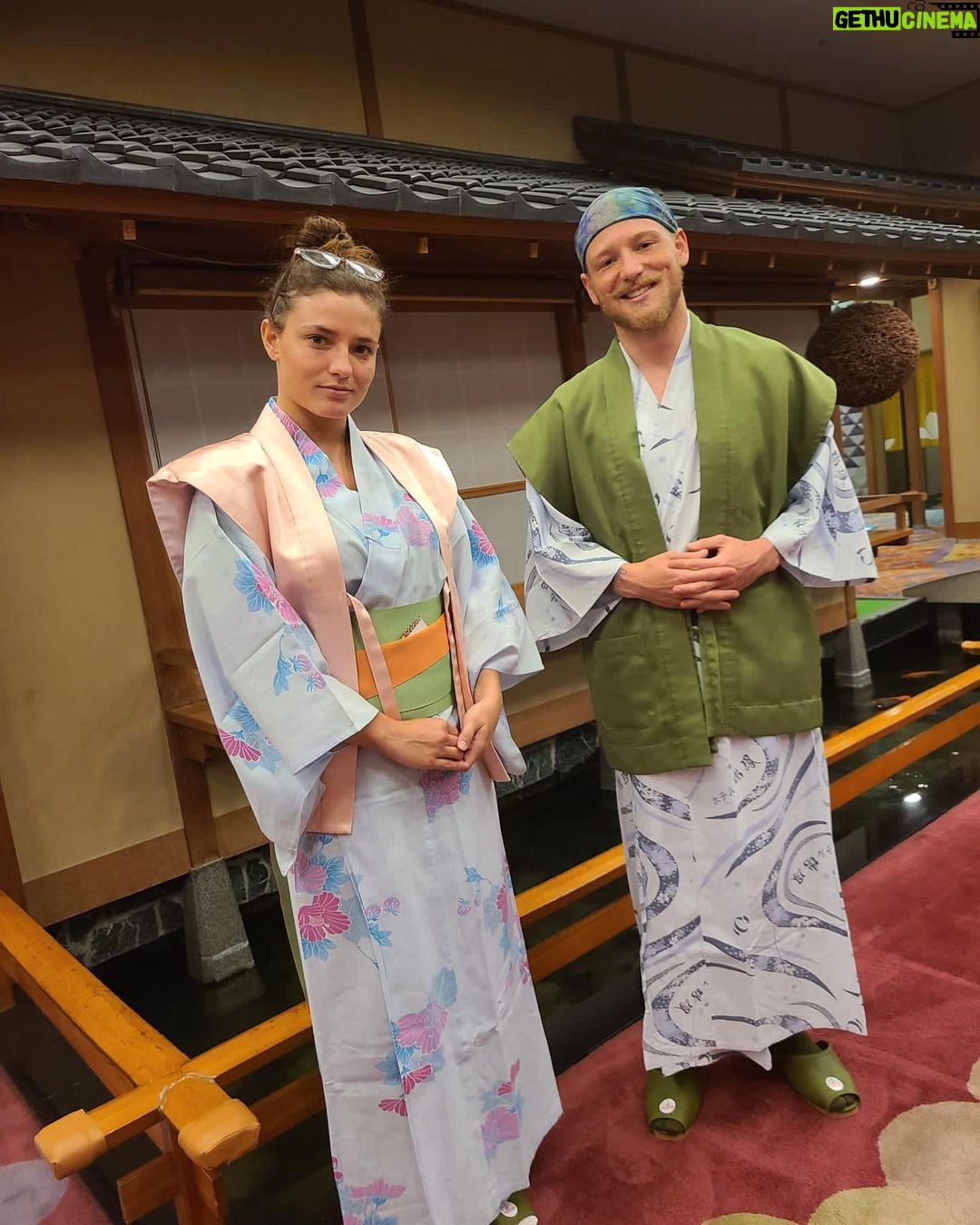 Jade Chynoweth Instagram - Japan Week 1~ Tokyo and Sendai First time traveling the world with my best friend @jagerchynoweth2 It’s been surreal to live out our anime dreams ✨👘🇯🇵 Next stop Fujikawaguchiko 🗻 Let the hiking begin💪🏼 Tokyo, Japan